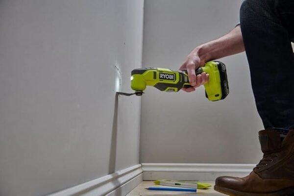 RYOBI RMT18-0 18V ONE+ Cordless Multi-Tool (Bare Tool), Hyper Green