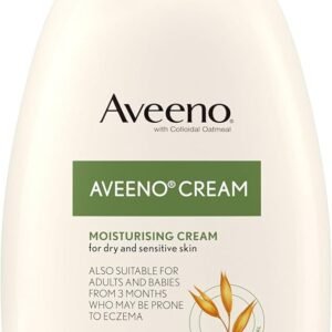 Aveeno Moisturising Cream (1x 500ml), Nourishing Body Lotion with Hydrating Colloidal Oatmeal, Full Body