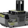 RYOBI RB1840X 18V One Plus Lithium Plus 4.0Ah Compact Battery, Black