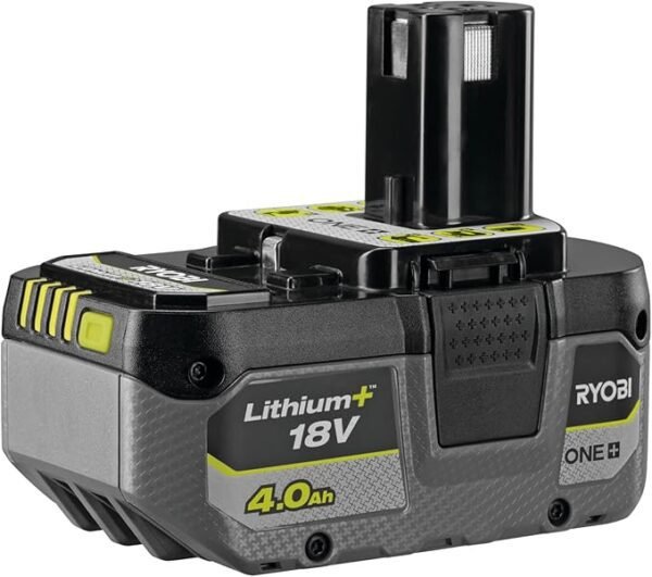 RYOBI RB1840X 18V One Plus Lithium Plus 4.0Ah Compact Battery, Black