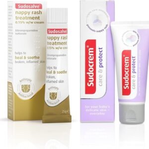 Sudocrem Sudosalve Nappy Rash Bundle | New from | Includes 1x 25g Sudosalve Nappy Rash Treatment Cream and 1x 30g Care & Protect