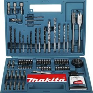 Makita B-53811 Drill & Screwdriver Bit Accessory Set (100 Piece), Multi-Colour, Set of 100