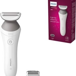 PHILIPS Lady Shaver Series 6000 BRL126/00 Cordless with Wet and Dry use, White