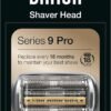 Braun Series 9 Electric Shaver Replacement Head, Easily Attach Your New Shaver Head