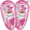 BIC Miss Soleil Colour Collection, Triple Blade Razor for Women, Stainless Steel Blades