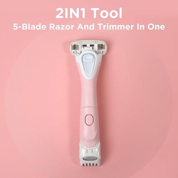 WILKINSON SWORD Intuition Complete Bikini For Women | Trimmer and Razor | With 5 Blade Razor
