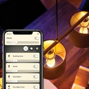 Philips Hue NEW White Smart Light Bulb Candle 2 Pack [E14 Small Edison Screw] Works with Alexa