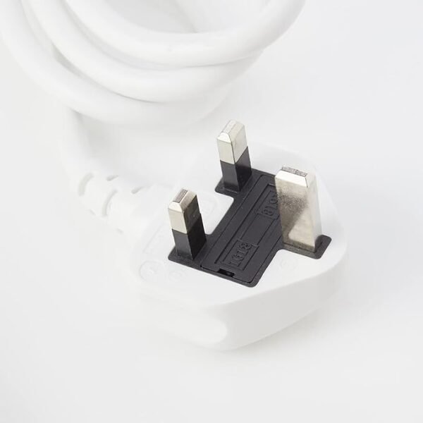pro elec plpl15330pl 2 m Switched and Surge Protected 4 Gang Extension Lead white