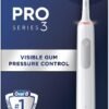 Oral-B Pro 3 Electric Toothbrush For Adults, 1 Cross Action Toothbrush Head, 3 Modes