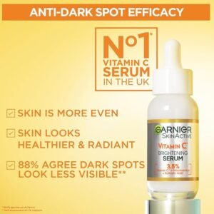 Garnier Vitamin C Serum for Face, Anti-Dark Spots & Brightening Serum
