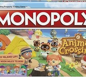 Monopoly Animal Crossing New Horizons Edition Board Game for Kids Ages 8 and Up, Fun Game to Play for 2-4 Players, Multicolor