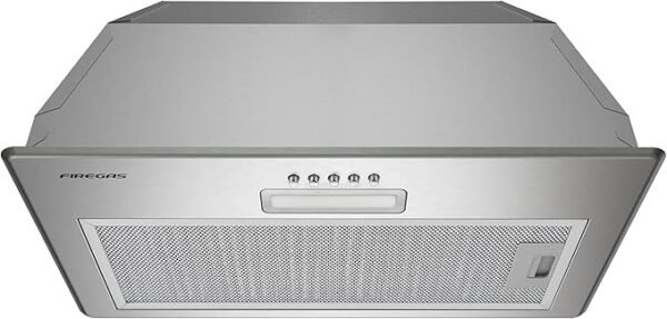 FIREGAS 52cm Integrated Cooker Hood, Built-in Cupboard Canopy Extractor Hood