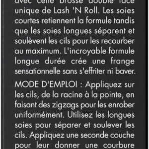 e.l.f. Lash 'N Roll Mascara, Curling Mascara For Visibly Lifted Lashes, Lifts & Separates Lashes.