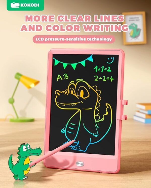 KOKODI Kids Toy LCD Drawing Tablet,8.5-Inch Magnetic Drawing Pad for 3 4 5 6 7 8 Year Old Girls Boys,Learning Educational