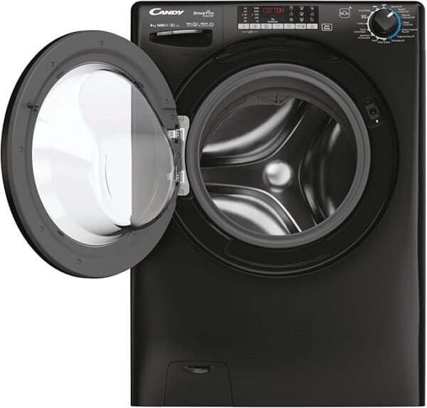 Candy Smart Pro Inverter 8 kg 1600rpm Washing Machine Black
