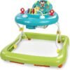 Bright Starts Giggling Safari Walker with Easy Fold Frame for Storage, Ages 6 Months +