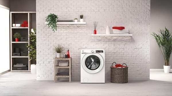 Hoover H-Wash 500 HW411AMC Freestanding Washing Machine, Large Capacity, 11 kg, 1400rpm, White