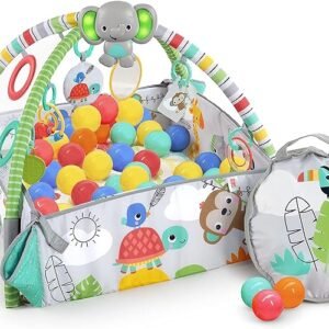 Bright Starts, 5-in-1 Your Way Ball Play Activity Gym and Ball Pit with 40 Balls
