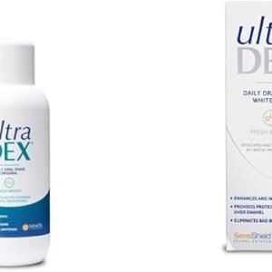Ultradex Daily Oral Rinse, 1000Ml & Daily Oral Rinse Whitening, 500 ml