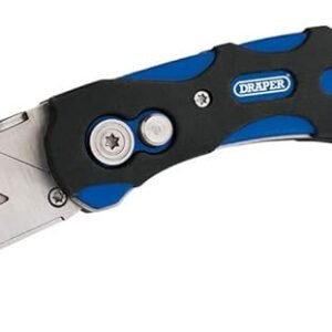 Draper Folding Knife With Belt Clip | Safety Locking Mechanism | Cutting Hand Tools | 24383