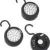 Rolson 90005 3 pc 24 LED Lamp with Hook and Magnet