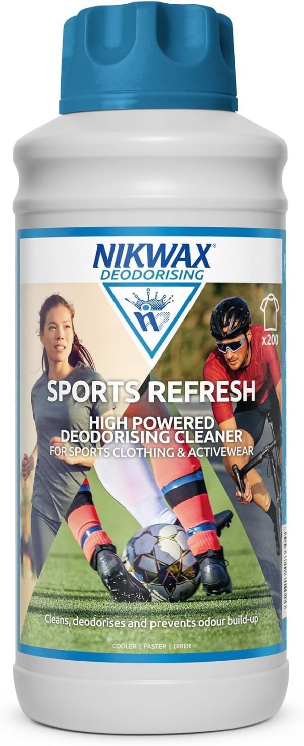 Nikwax SPORTS REFRESH - Sports Wash Detergent & Powerful Odour Eliminator