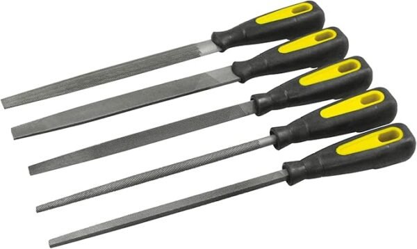 Rolson 24727 5 pc 200 mm Engineers File Set [Energy Class A]