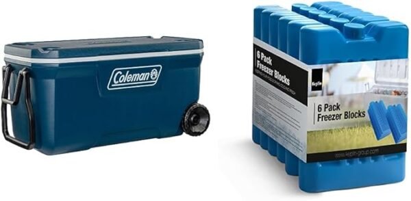 Coleman Xtreme Cooler, Large Ice Box, PU Full Foam Insulation, Stays Cool for Days, Portable Cool Box; Perfect for Camping, Picnics and Festivals