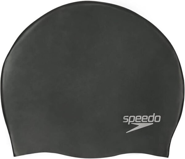 Speedo Unisex Plain Moulded Silicone Swimming Cap | Tried and Trusted