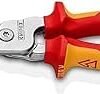 KNIPEX 13 76 200 ME WireStripper Metric Version Insulated with Multi-Component Grips, VDE-Tested Chrome-Plated 200