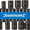 Silverline 855189 Magnetic Nut Driver Set 9pce 5 – 12 mm , Black