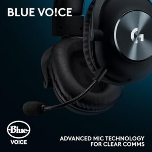 Logitech G Pro X SE Wired Gaming Headset with Microphone: Detachable Mic, DTS Headphone:X 7.1, Memory Foam Ear Pads, 50 mm Drivers, USB DAC Incl., for PC, Xbox One, Xbox Series X|S, PS5, PS4 - Black