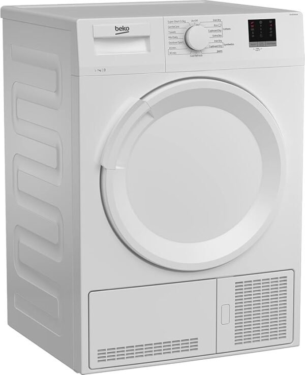 Beko DTLCE70051W 7kg Freestanding Condenser Tumble Dryer - White [Energy Class B]