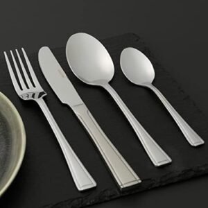 Salter COMBO-7489 Elegance Buxton 20 Piece Cutlery Set -  Knives, Teaspoons, Serving Spoons, Table Spoons