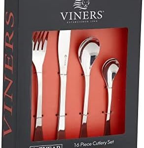 Viners Kensington 16 Piece 18/0 Stainless Steel Cutlery Set