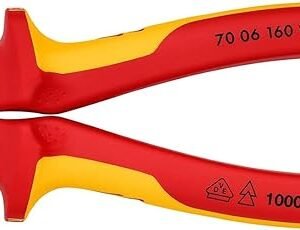 Knipex Diagonal Cutter chrome-plated, insulated with multi-component grips, VDE-tested 160 mm 70 06 160