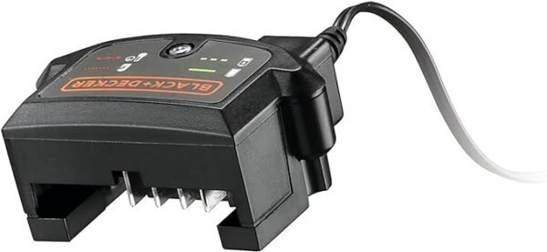 BLACK+DECKER 14.4-18V Cordless Fast Charger for Power Tools with 2 Years Guarantee, 1 Ah Lithium-Ion, BDC1A-GB