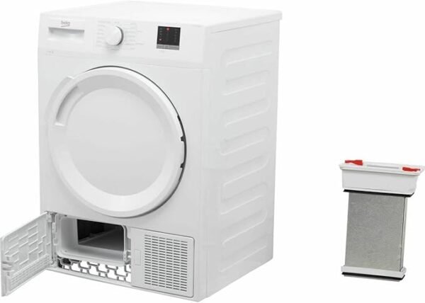 Beko DTLCE70051W 7kg Freestanding Condenser Tumble Dryer - White [Energy Class B]