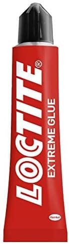 Loctite Extreme Glue, Flexible All Purpose Clear Glue with Shock & Weather Resistance, Repair Glue with Non-Drip Gel Formula, Strong Glue for Indoor and Outdoor, 1 x 20g