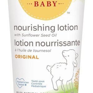 Burt's Bees Baby Lotion, Nourishing Baby Moisturiser, Ultra-Gentle For Delicate Skin & Daily Care, 170 g